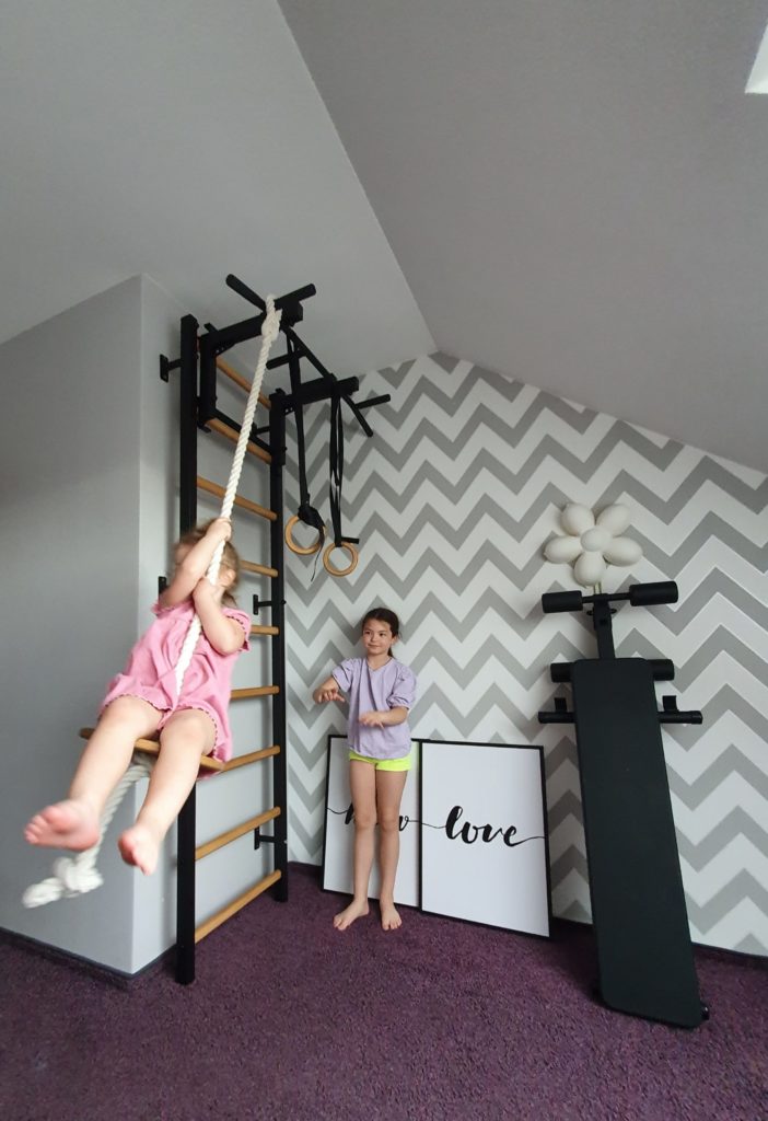 Swing in the child's room