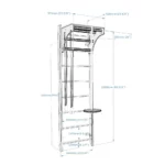 BenchK 112 A204 wall bars