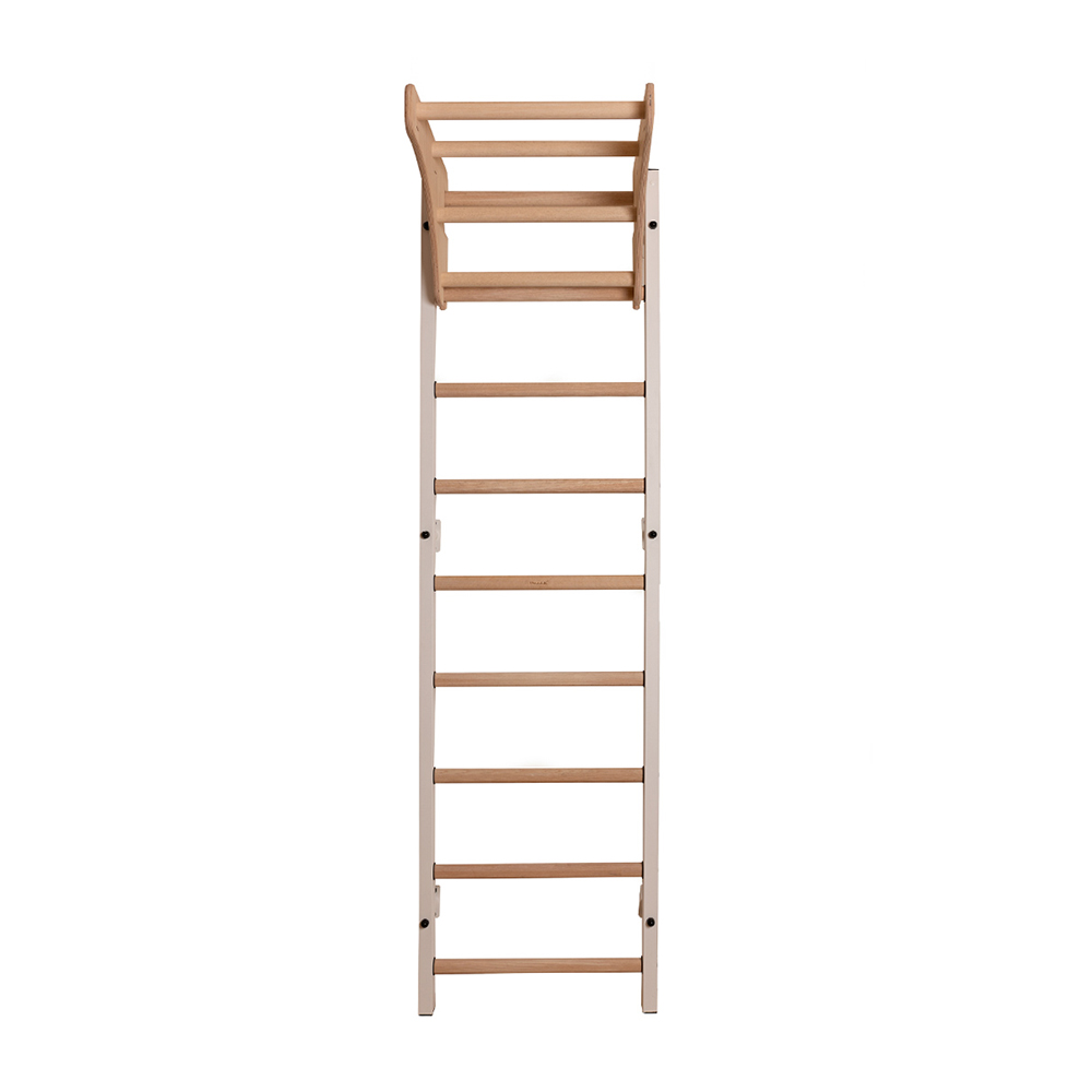 BenchK 711W wallbar with wooden pull up bar