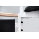 BenchK white Dip bar DB1W