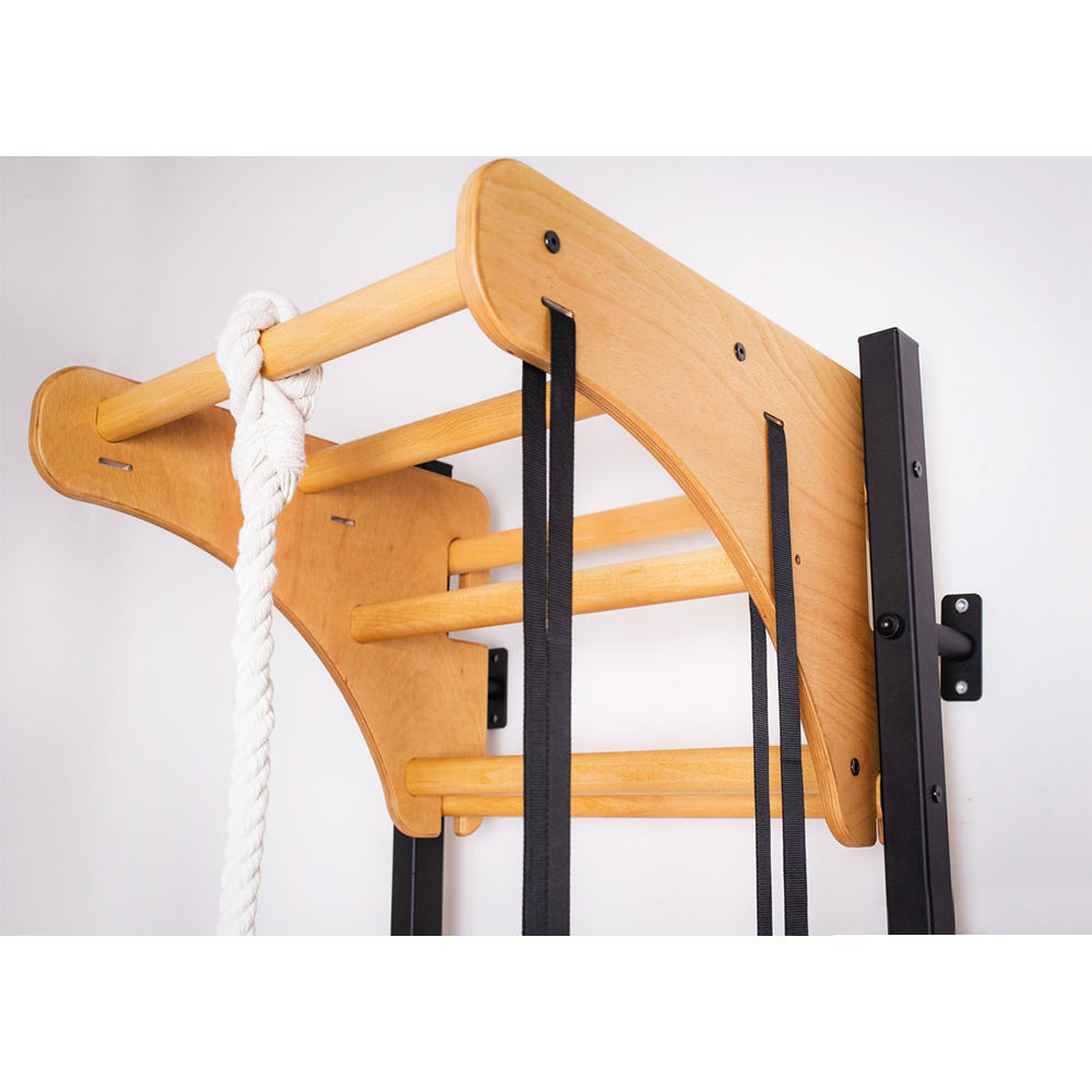 BenchK PB210 Wooden pull-up bar in oak