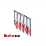 Fischer 10 × 80 expansion plugs with BenchK wall bar screws