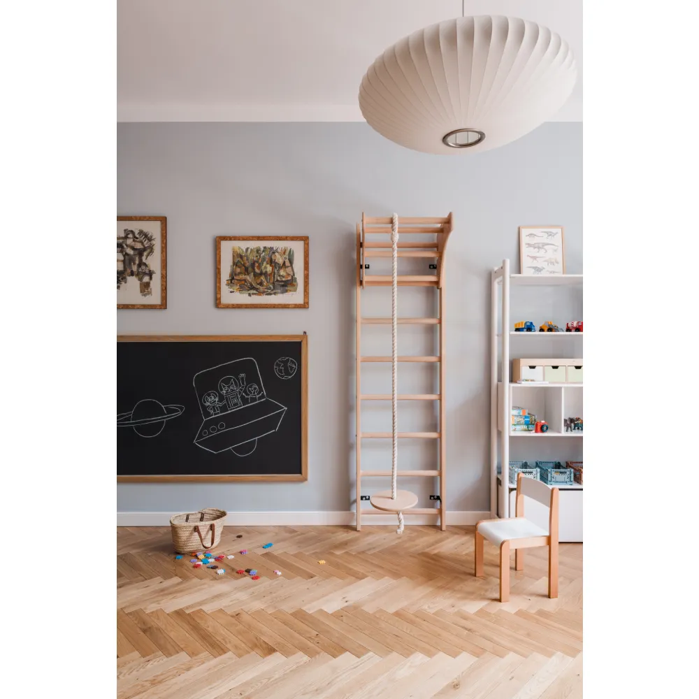 Wooden wall bars for kids room BenchK 111 A204 accesories