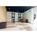 Luxury wallbar for home gym and personal studio - BenchK 733B