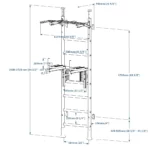 BenchK 522B Wall Bars
